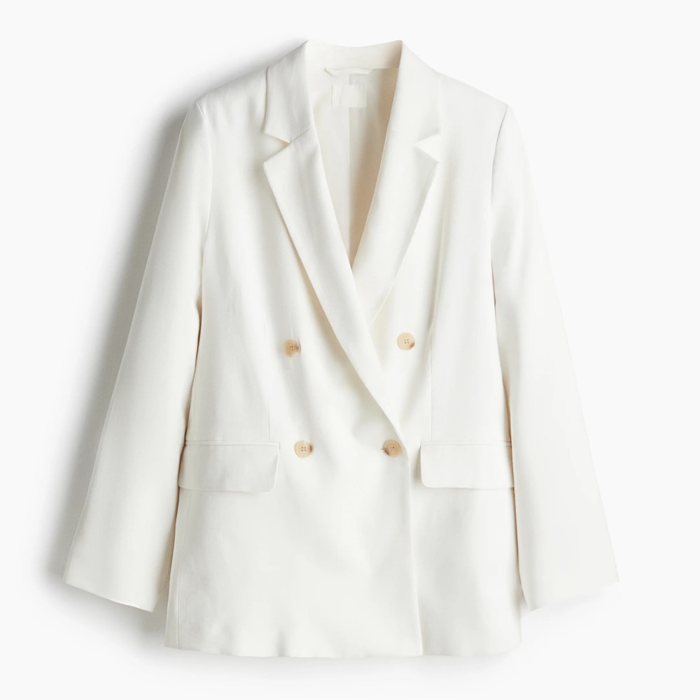 H&M White Blazer